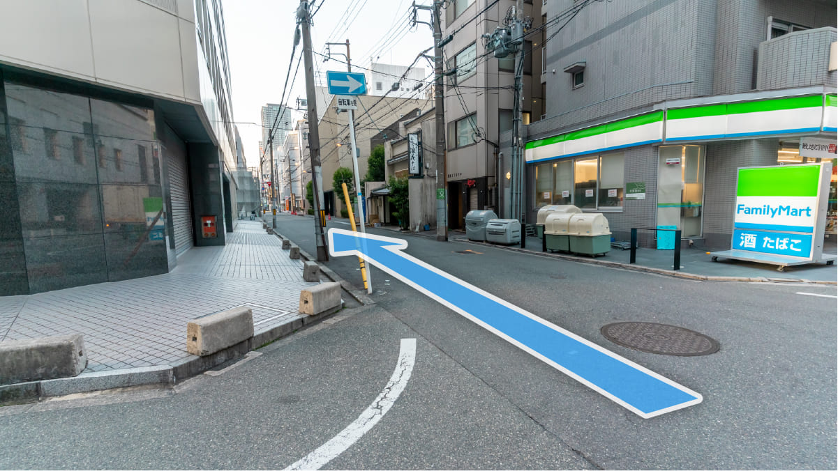 大阪メトロ堺筋線「北浜」駅からの行き方
