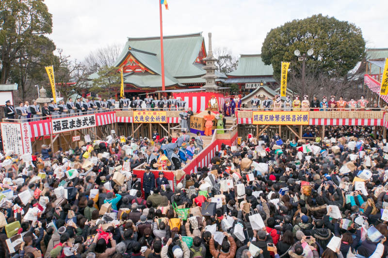 成田山不動尊 節分祭